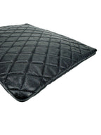 Chanel Black Caviar Large O Case Clutch