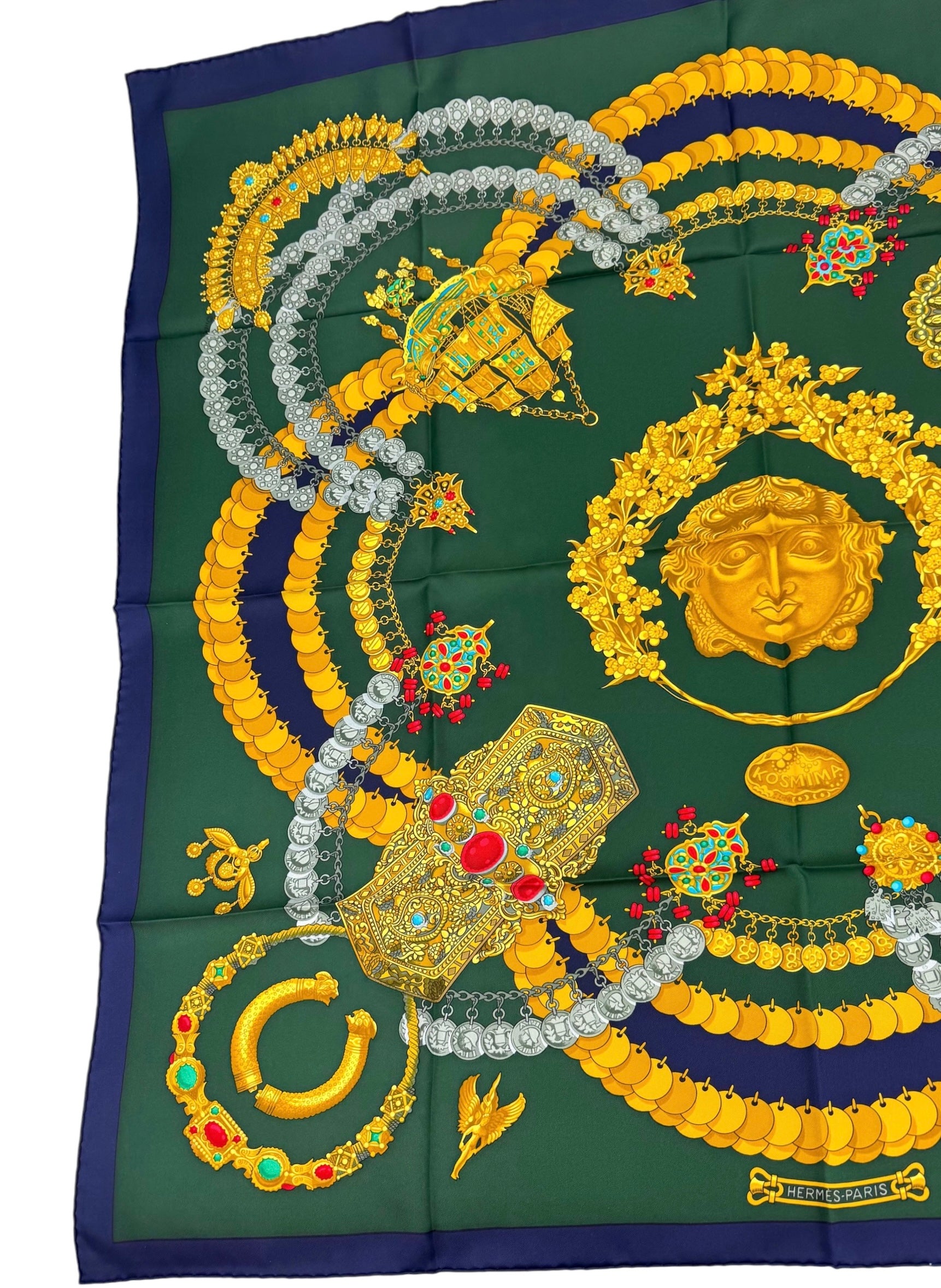 Hermès Kosmima Silk Scarf 90
