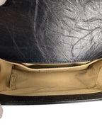 Chanel Black Leather Embellished Small Boy Bag