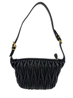 Miu Miu Black Nappa Wander Mini Bag