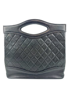 Chanel Vintage Black 31 Shopping Bag