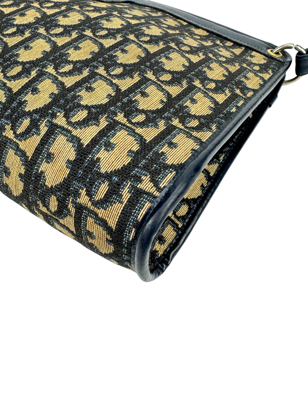 Christian Dior Navy Oblique Shoulder Bag