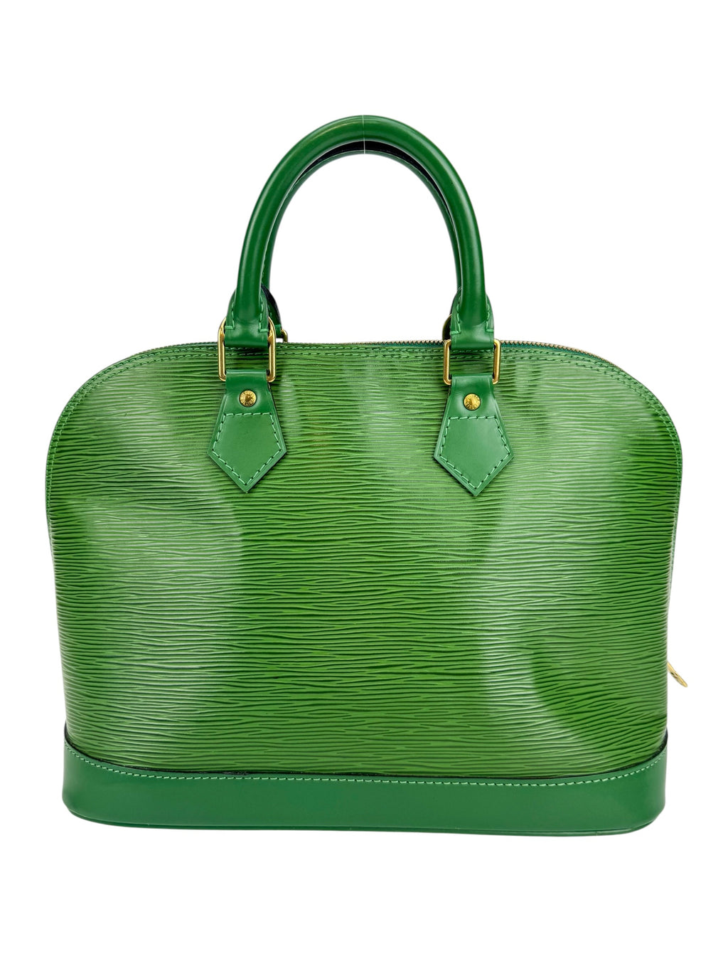 Louis Vuitton Green Epi Alma PM