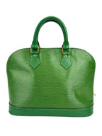 Louis Vuitton Green Epi Alma PM