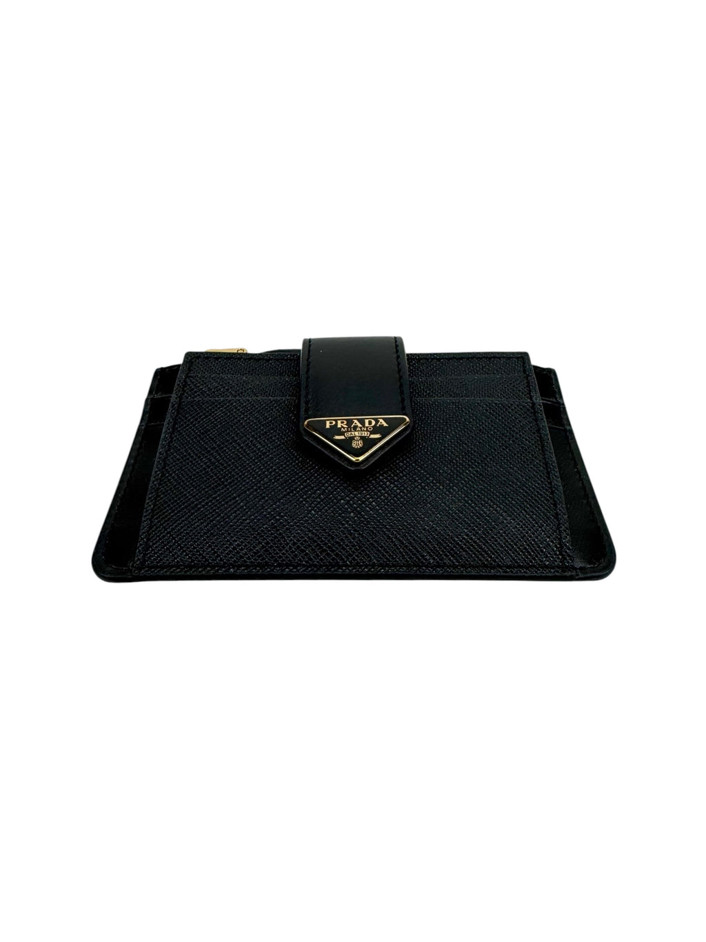 Prada Saffiano Compact Wallet