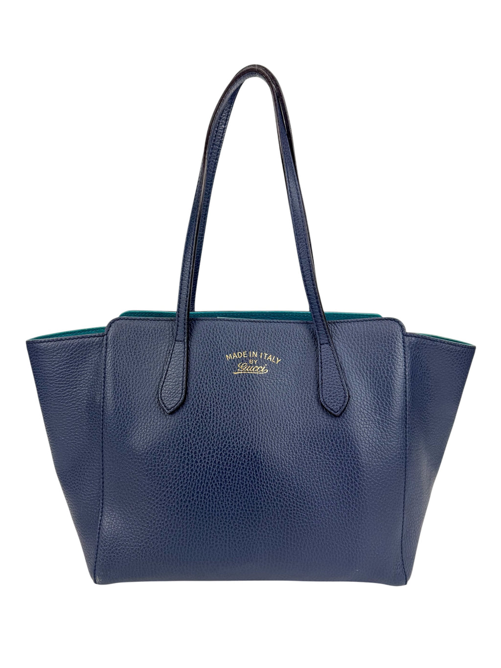 Gucci Blue Swing Tote