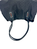Gucci Black Canvas Princy Tote Bag