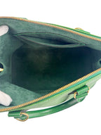 Louis Vuitton Green Epi Alma PM