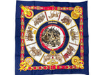 Hermès Chevaux Trait Scarf 90cm