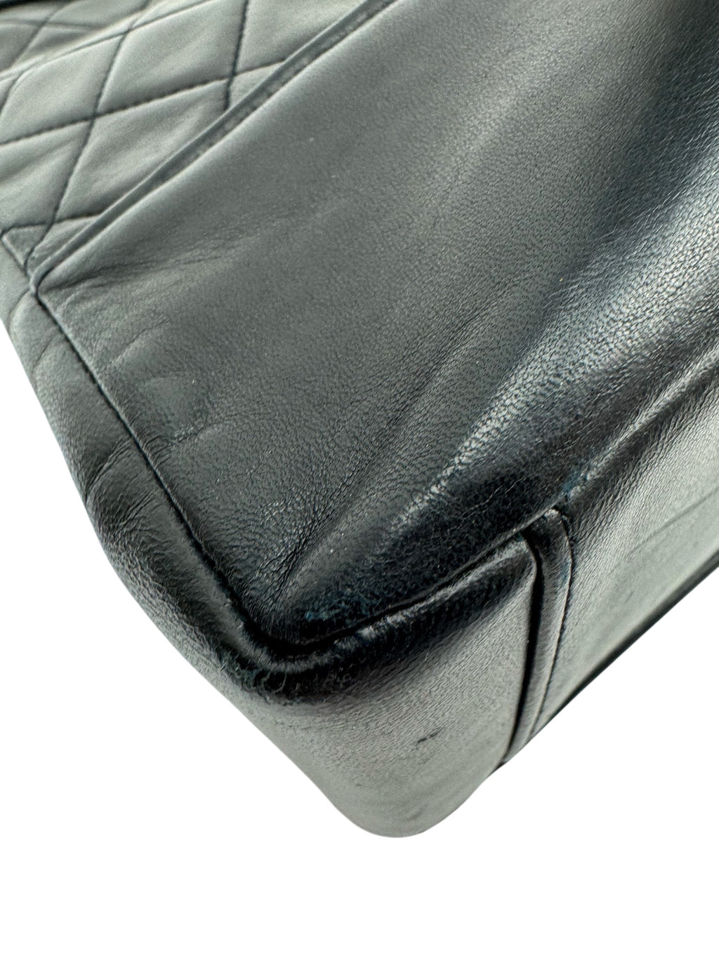 Chanel Vintage Black Quilted Lambskin 31