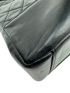 Chanel Vintage Black Quilted Lambskin 31