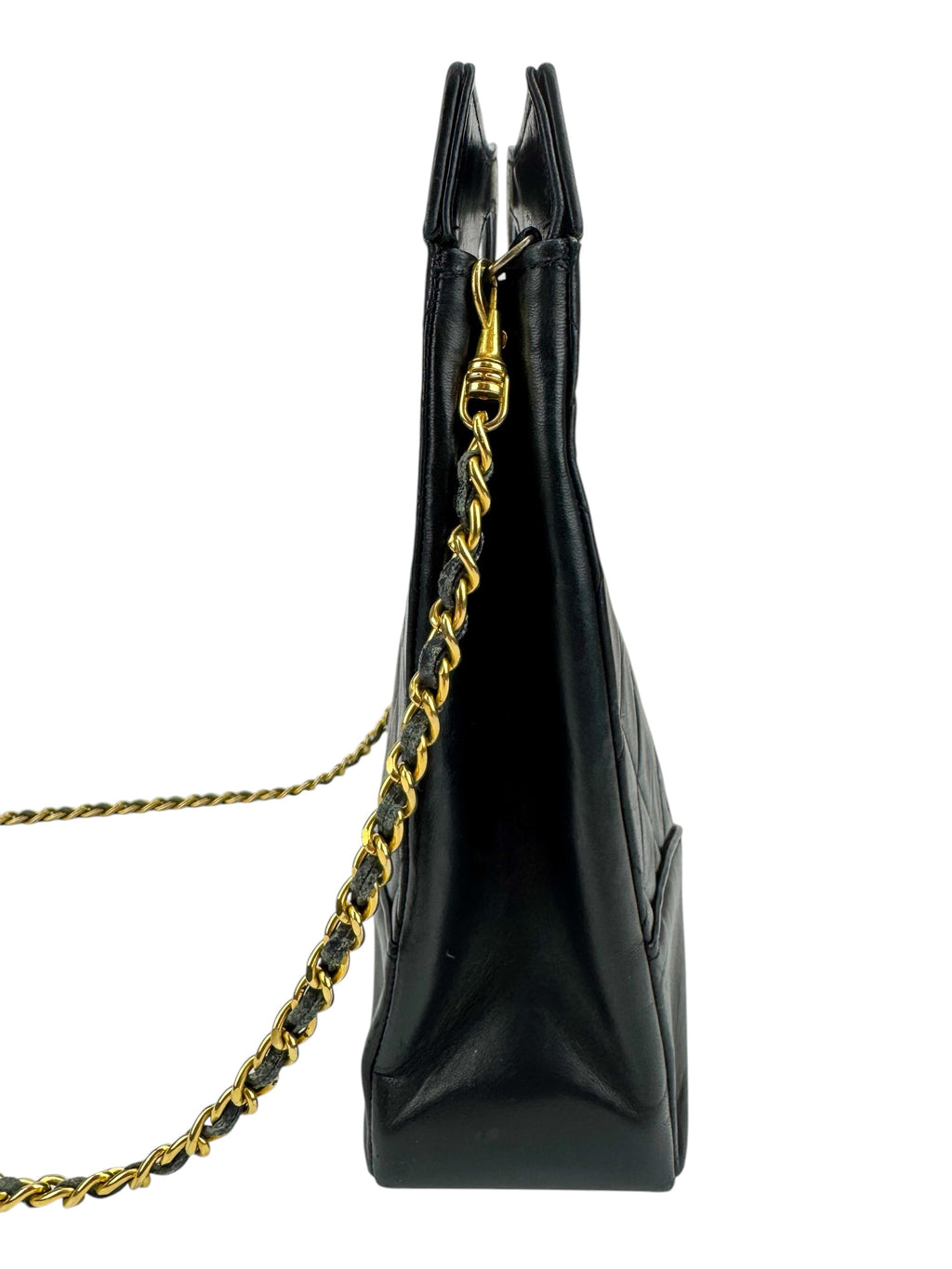 Chanel Vintage Black Quilted Lambskin 31