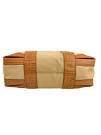 Fendi Cream Leather Tote