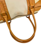 Fendi Cream Leather Tote