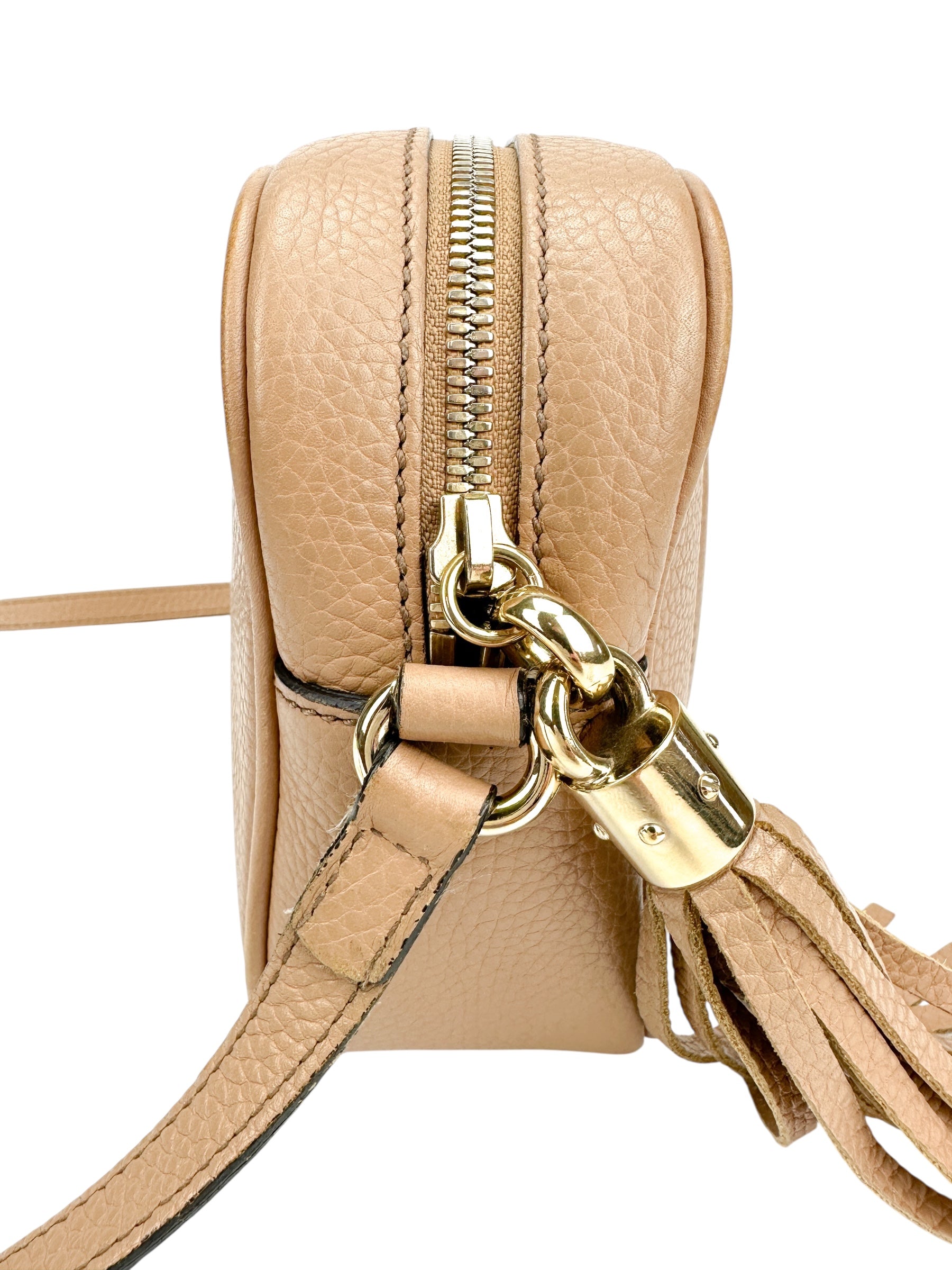 Gucci Beige Soho Disco Crossbody