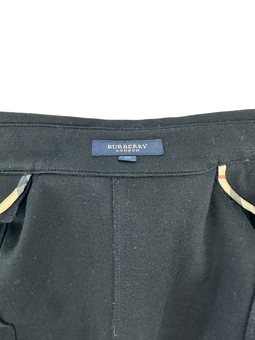 Burberry Black Trench Dress Size 38