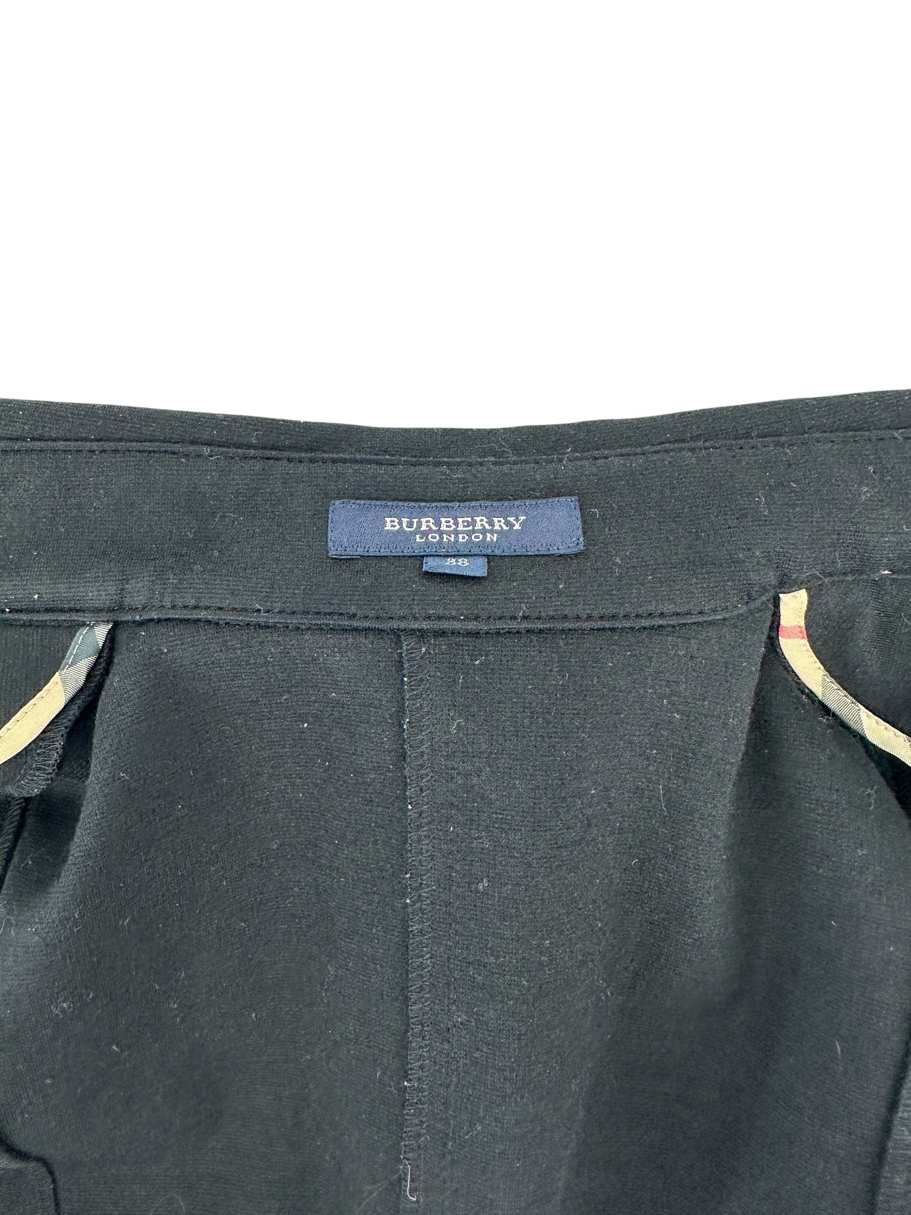 Burberry Black Trench Dress Size 38