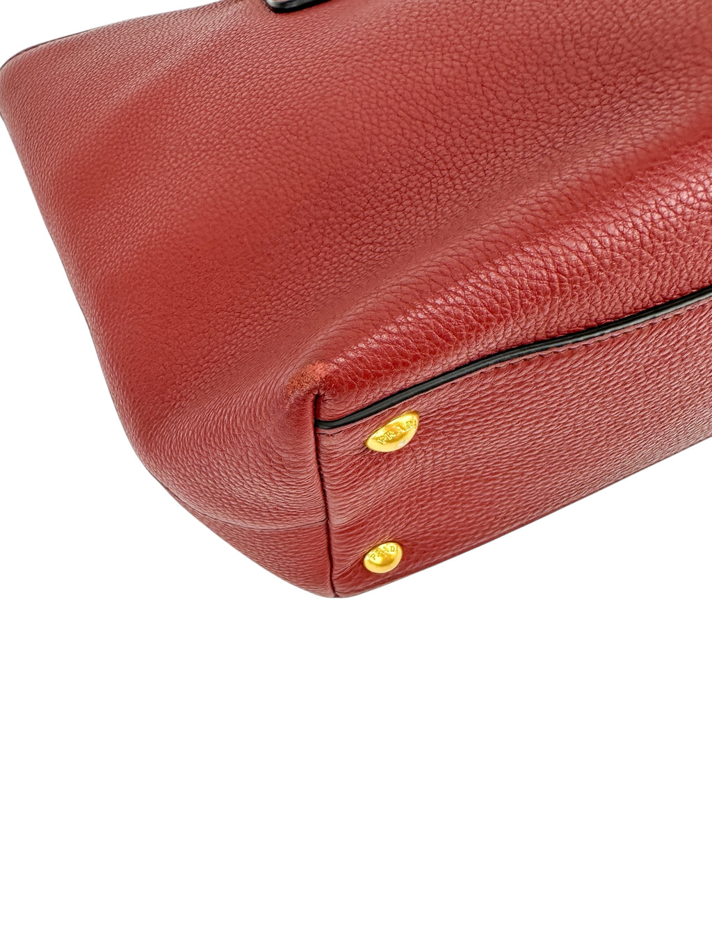 Prada Bordeaux Leather Tote