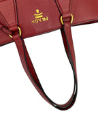 Prada Bordeaux Leather Tote