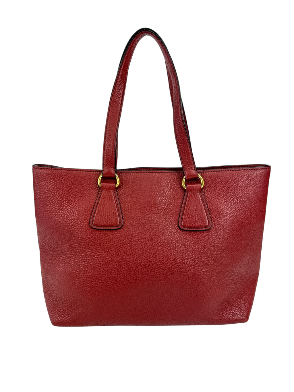 Prada Bordeaux Leather Tote