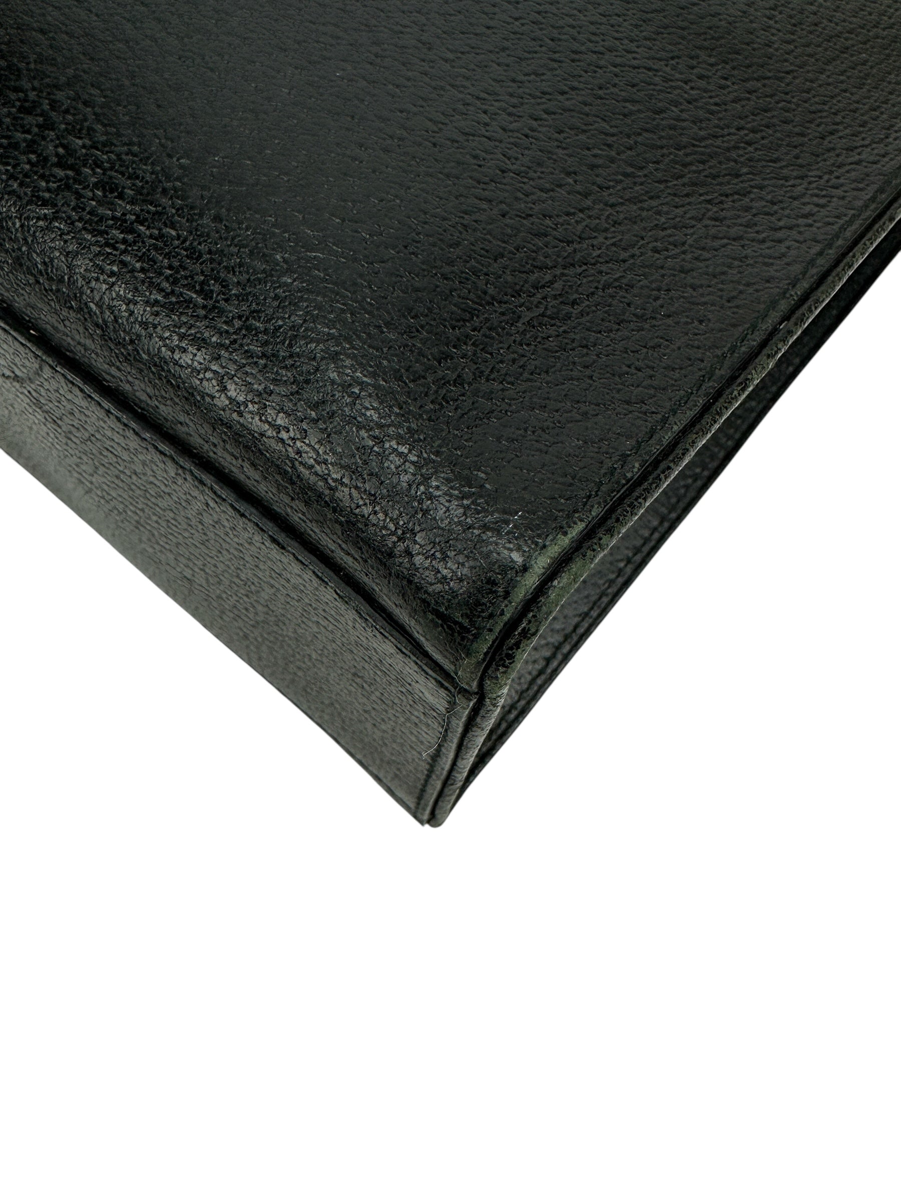 Prada Black Leather Tote