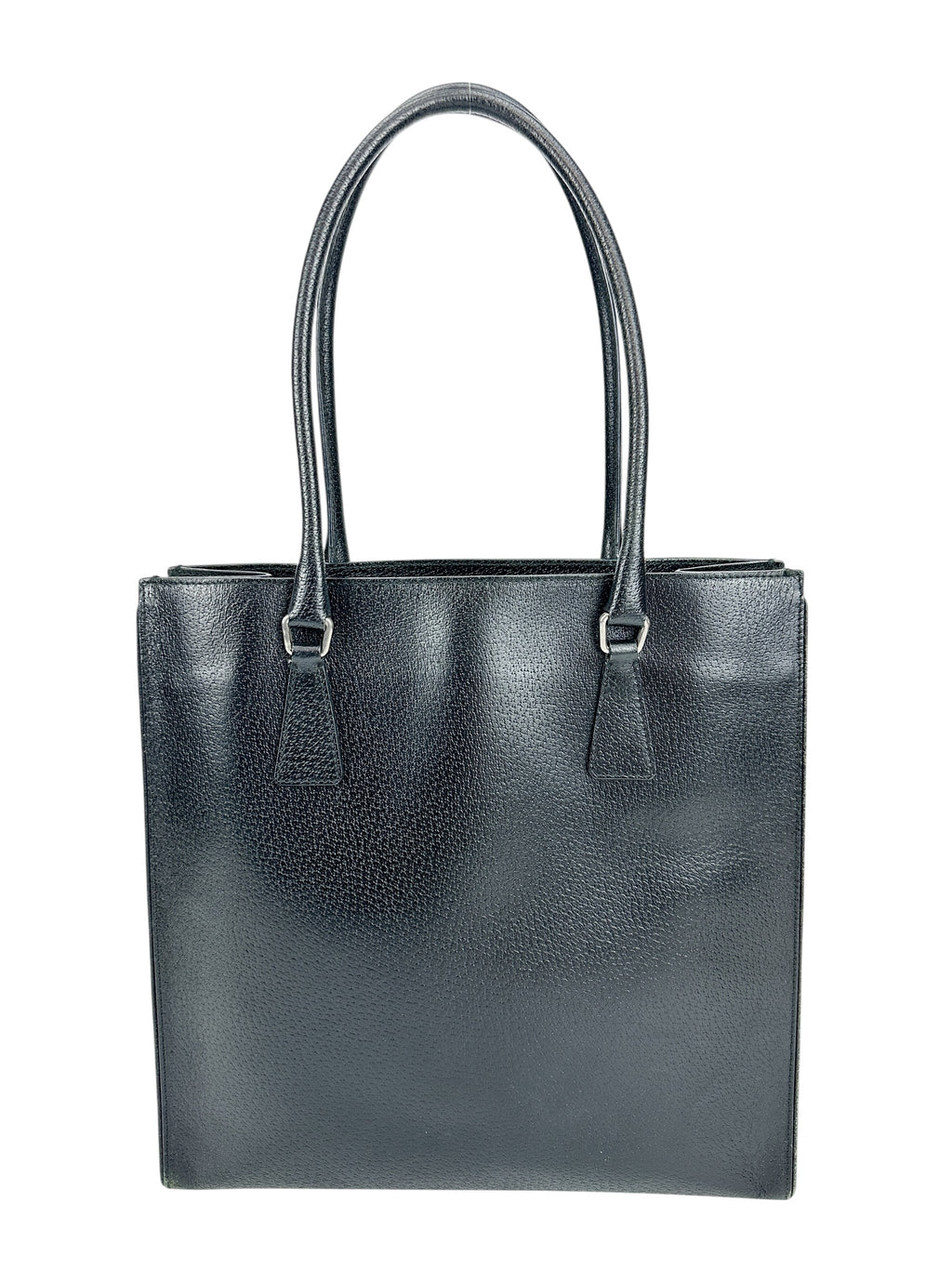 Prada Black Leather Tote