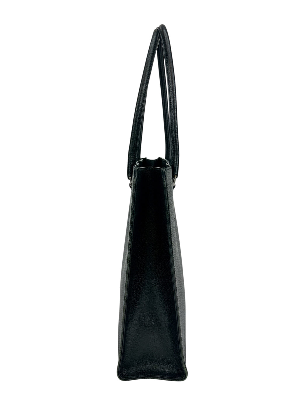 Prada Black Leather Tote