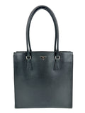 Prada Black Leather Tote