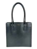 Prada Black Leather Tote
