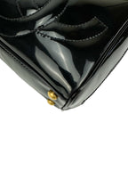 Chanel Black Patent Coco Bag