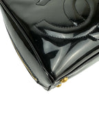 Chanel Black Patent Coco Bag