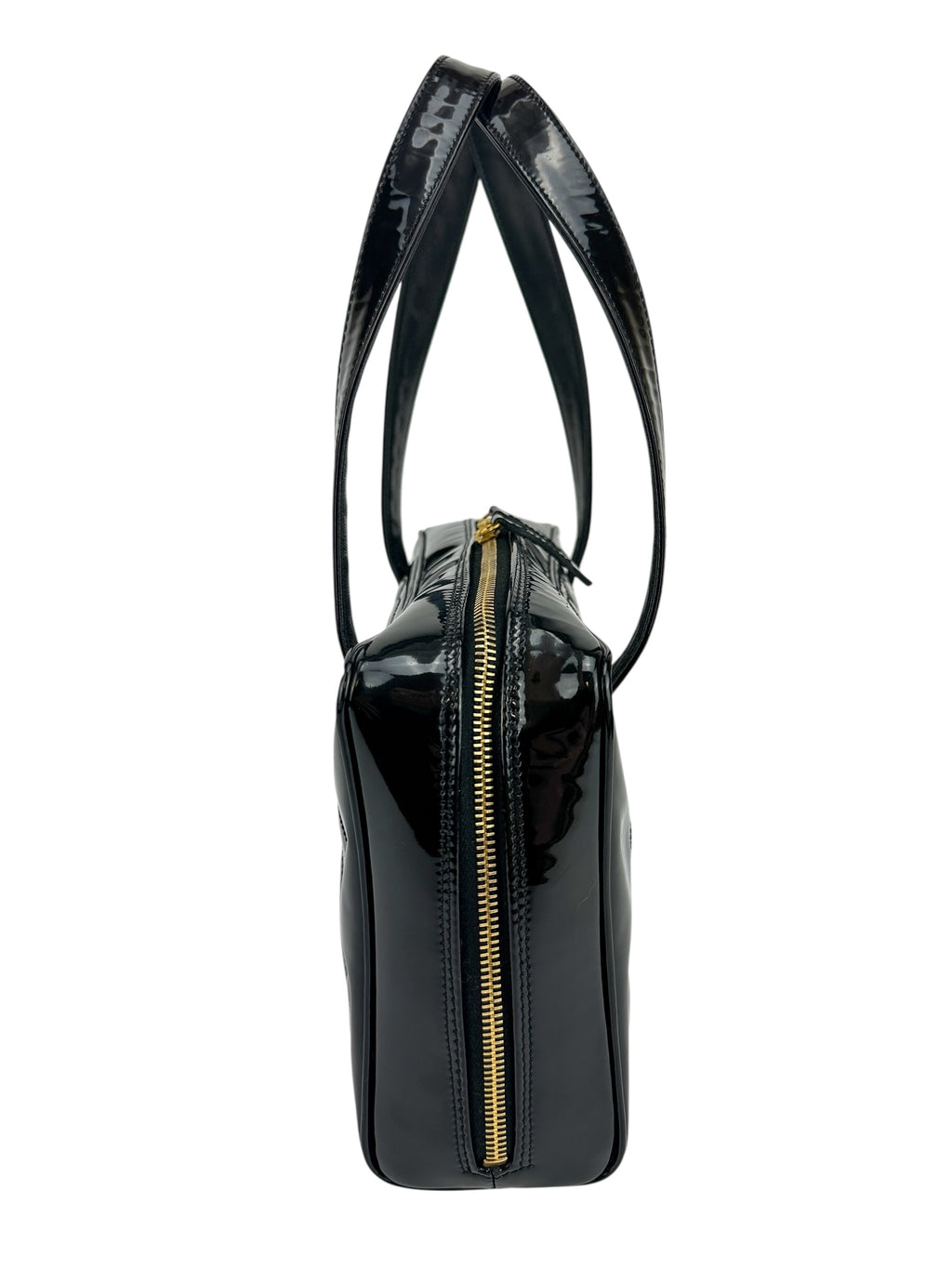 Chanel Black Patent Coco Bag