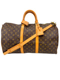 Louis Vuitton Vintage Monogram Bandouliere Keepall 50
