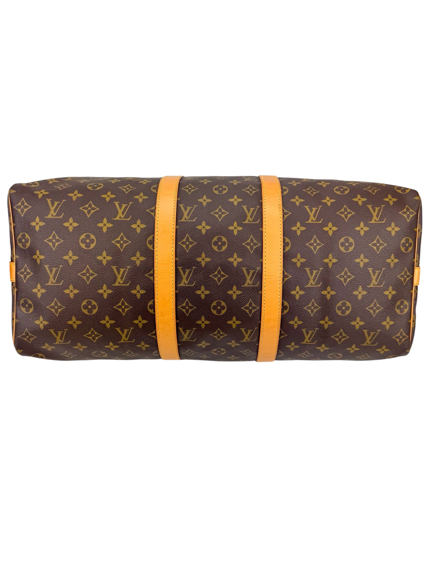Louis Vuitton Vintage Monogram Bandouliere Keepall 50