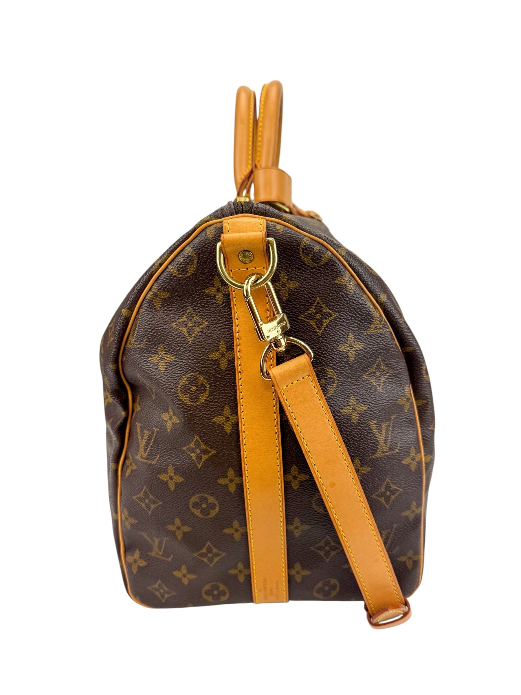 Louis Vuitton Vintage Monogram Bandouliere Keepall 50