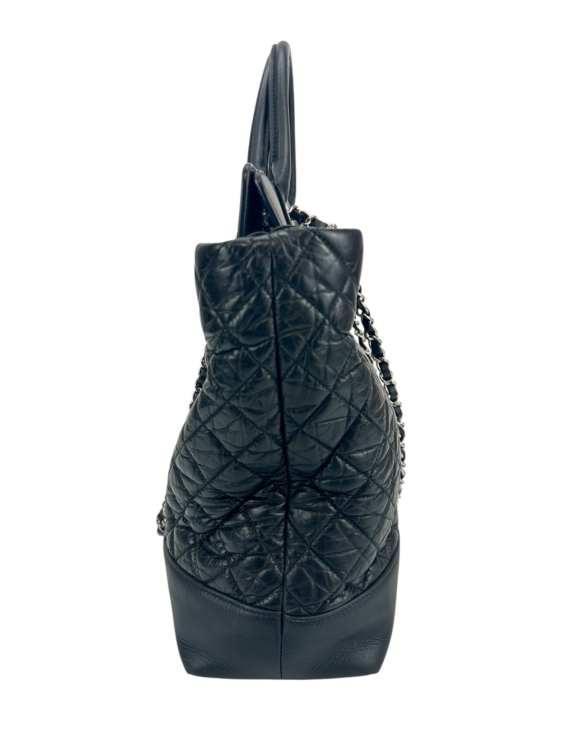 Chanel Black Quilted Calfskin Tote Bag – Joy of Luxury
