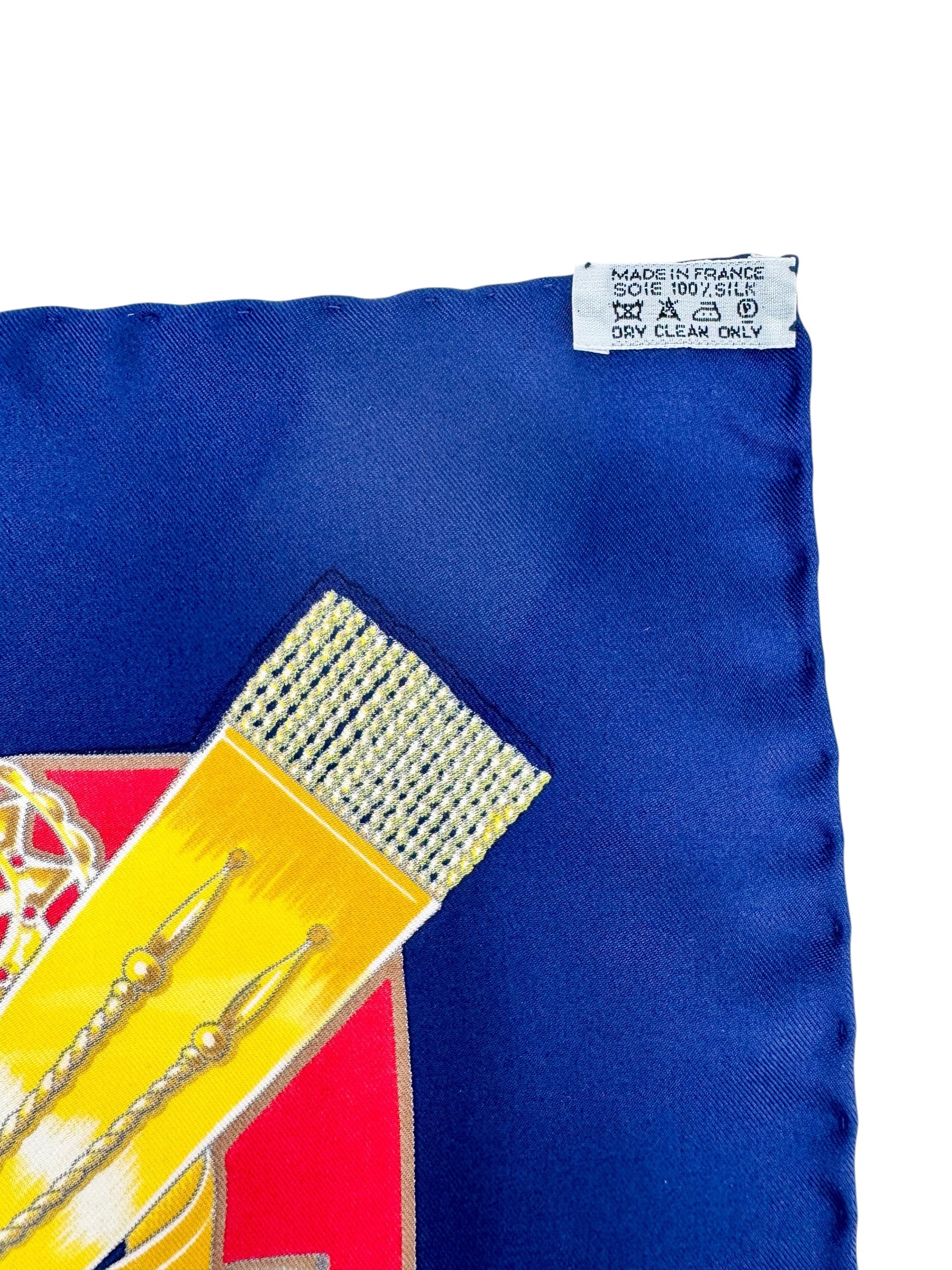 Hermès Chevaux Trait Scarf 90cm