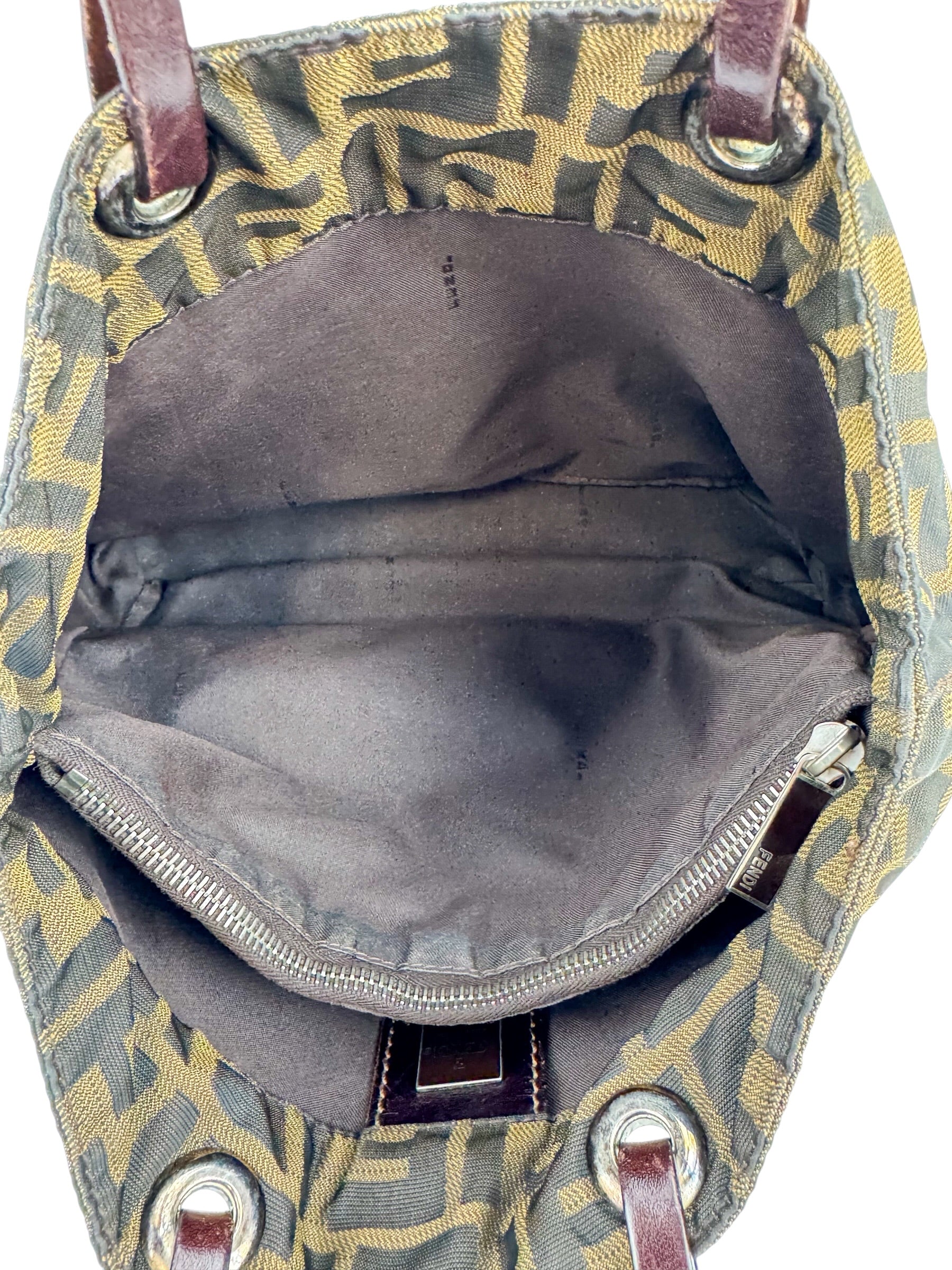 Fendi Zucca Small Tote Bag