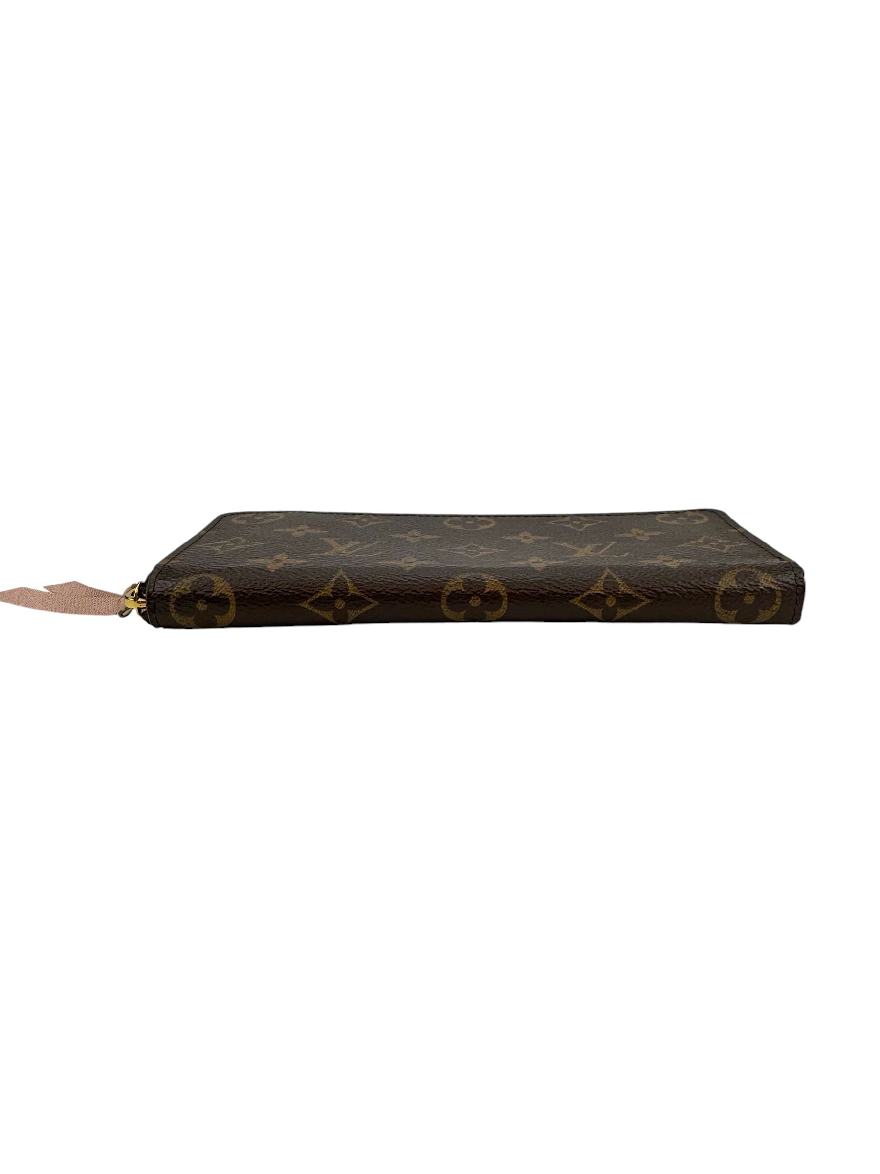 Louis Vuitton Monogram Clemence Zip Around Wallet