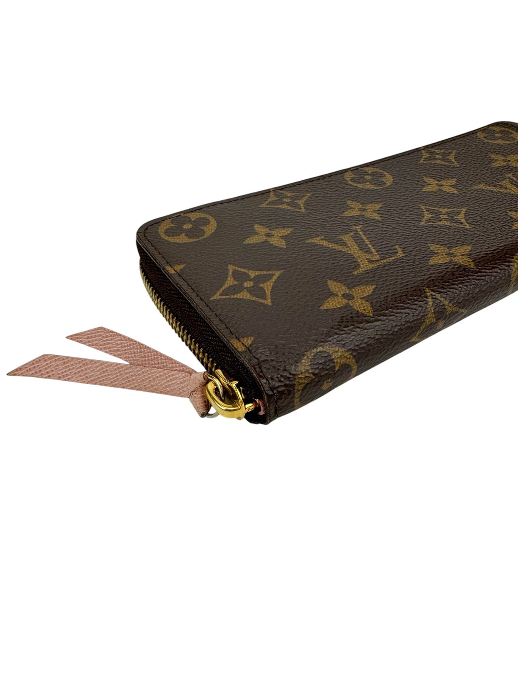 Louis Vuitton Monogram Clemence Zip Around Wallet