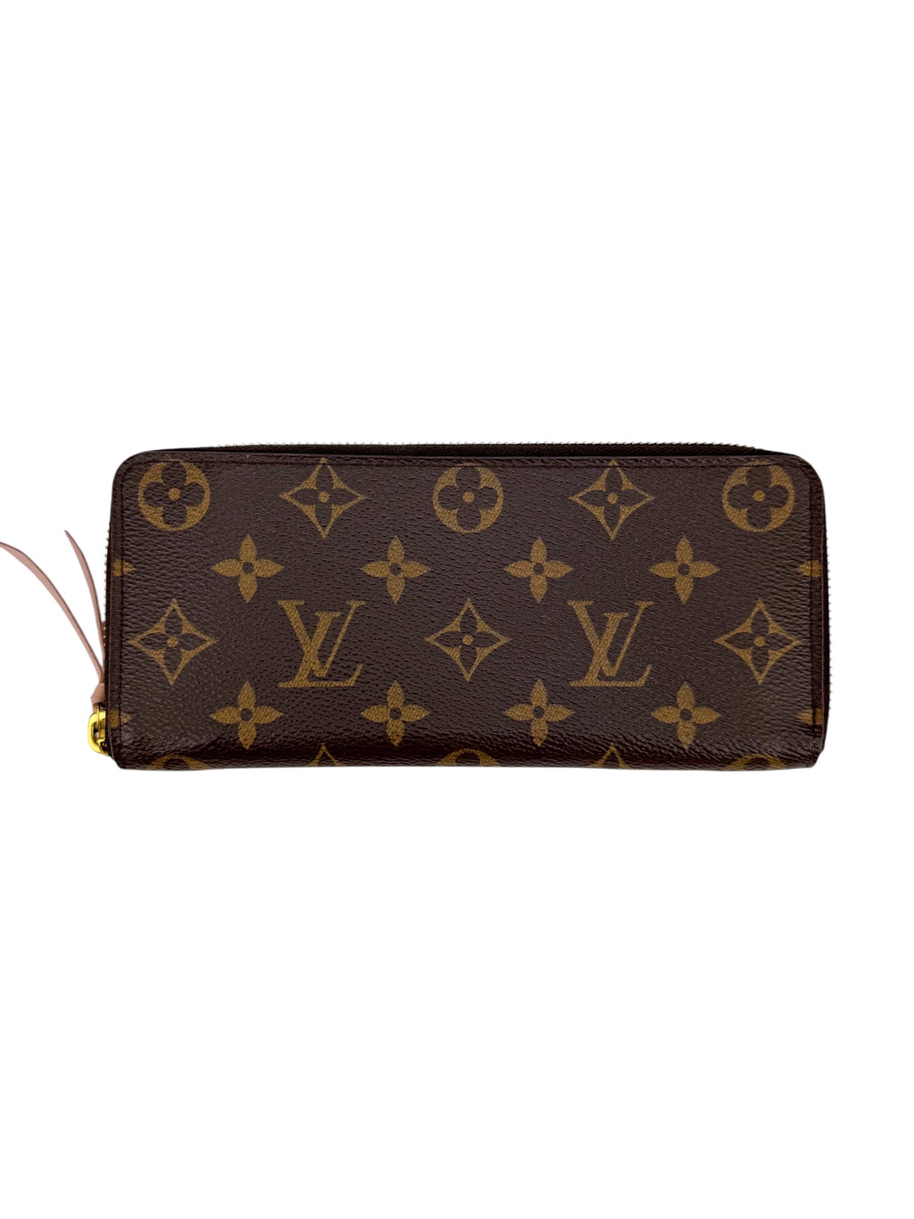 Louis Vuitton Monogram Clemence Zip Around Wallet