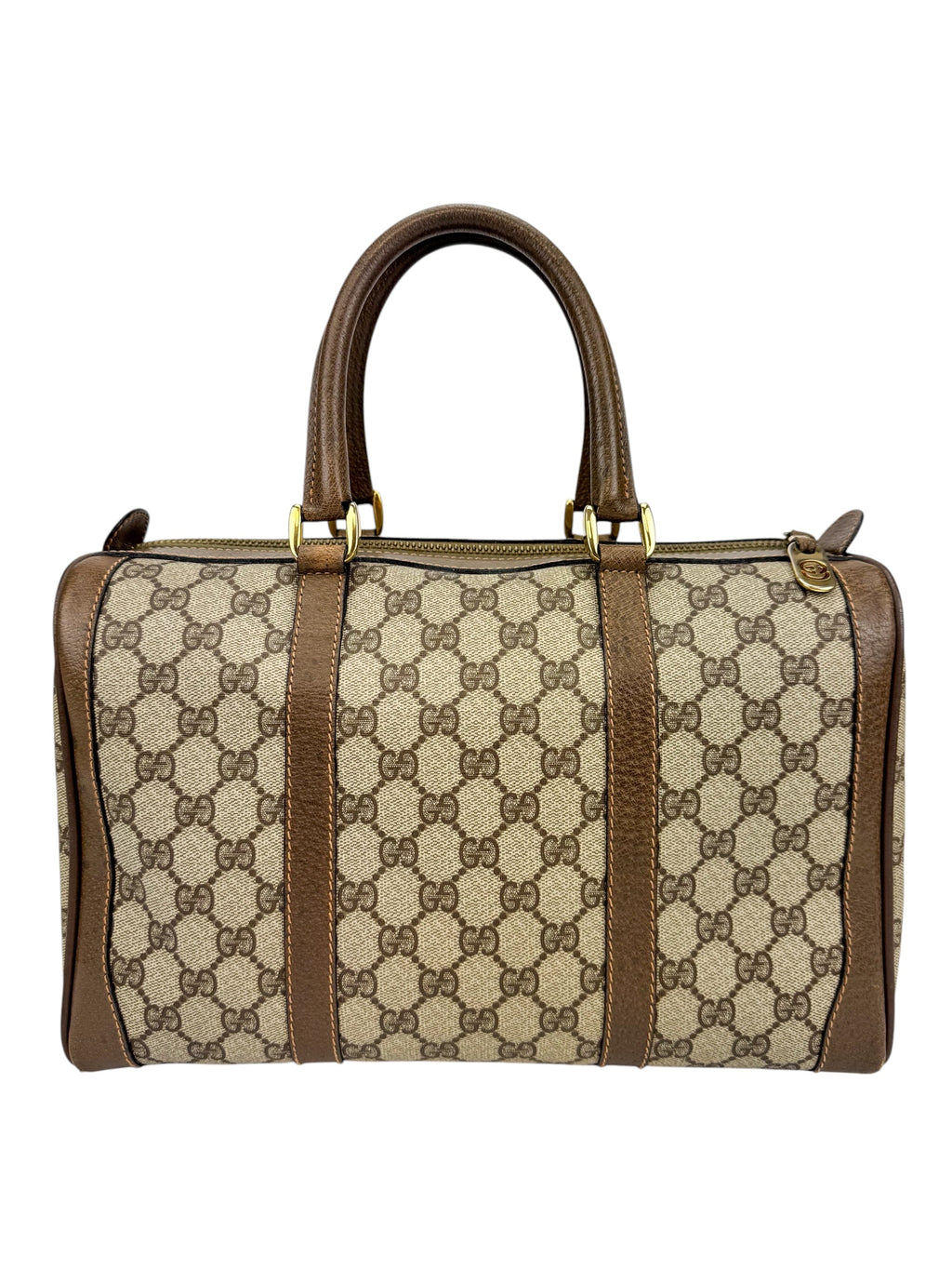 Gucci Supreme Coated Canvas Boston Bag