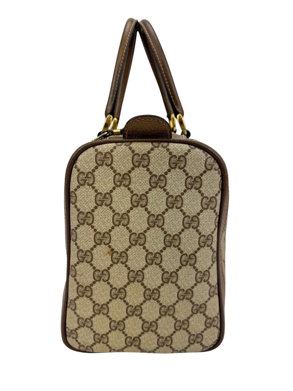 Gucci Supreme Coated Canvas Boston Bag