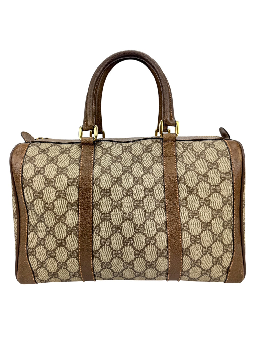 Gucci Supreme Coated Canvas Boston Bag