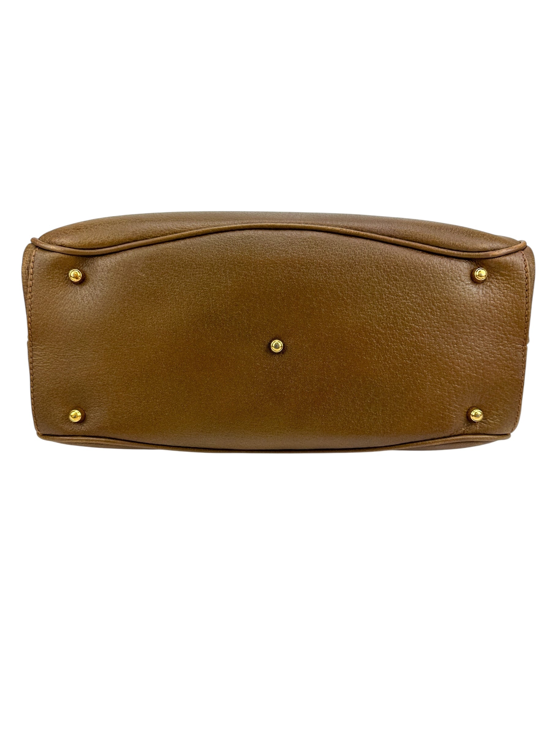 Gucci Brown Lady Lock Bamboo Bag