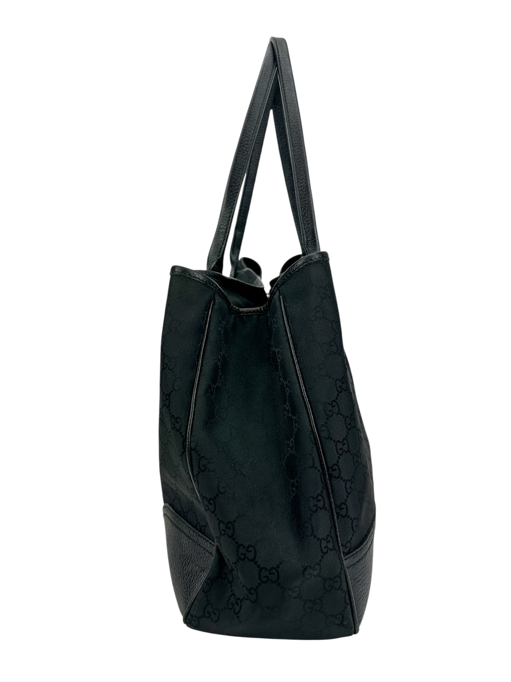 Gucci Black Canvas Princy Tote Bag
