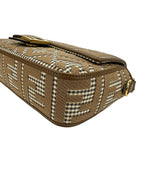 Fendi Beige FF Baguette