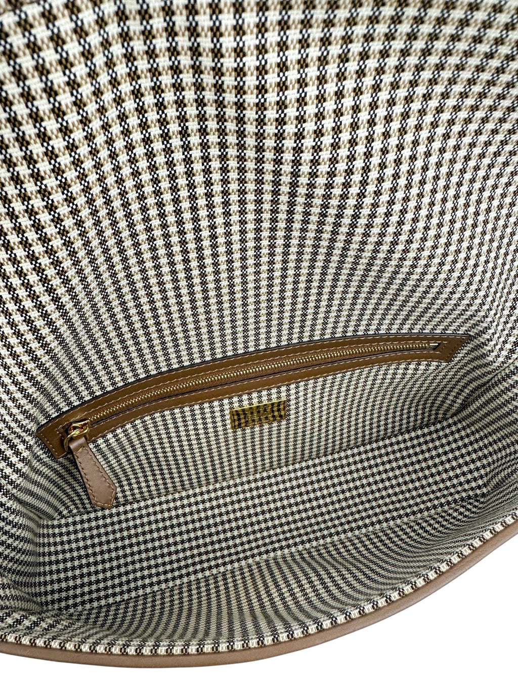 Fendi Beige FF Baguette