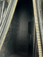 Christian Dior Black Patent Large Lady Dior