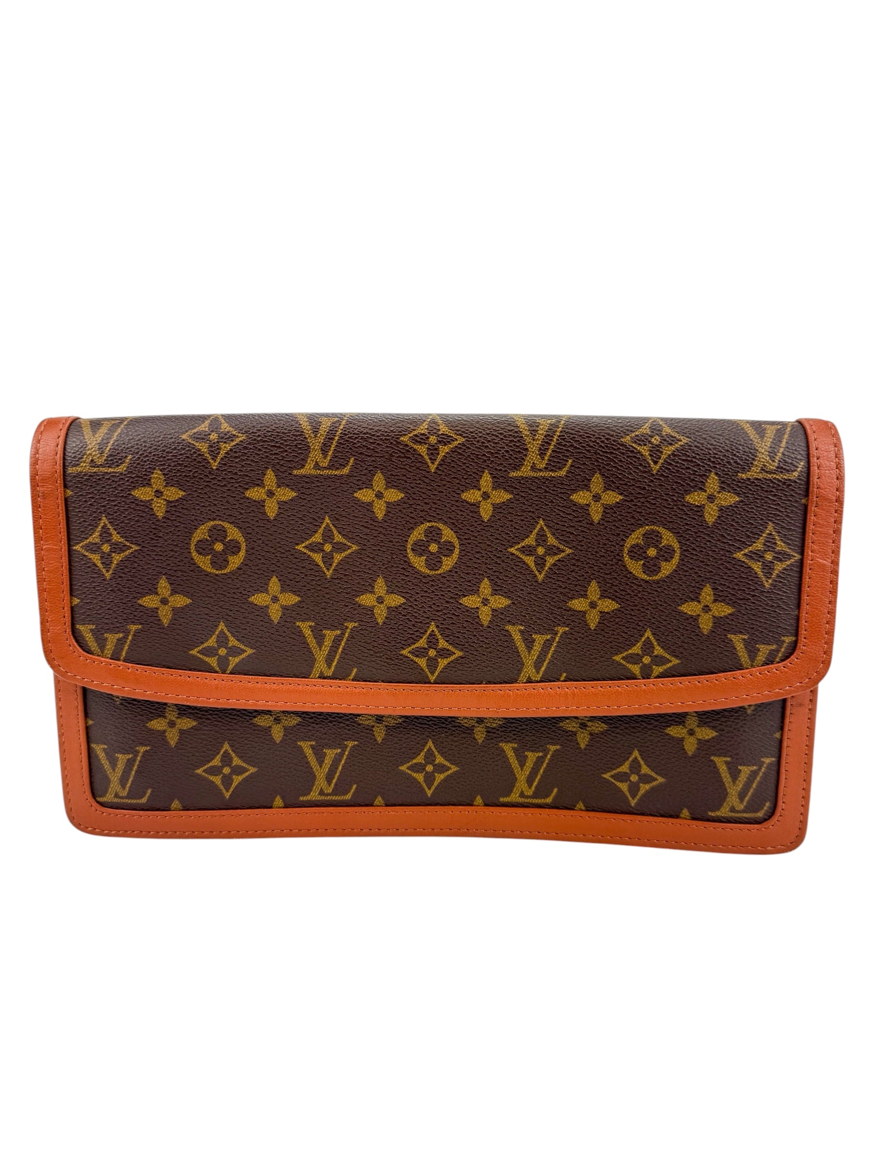 Louis Vuitton Vintage Monogram Dame Clutch GM
